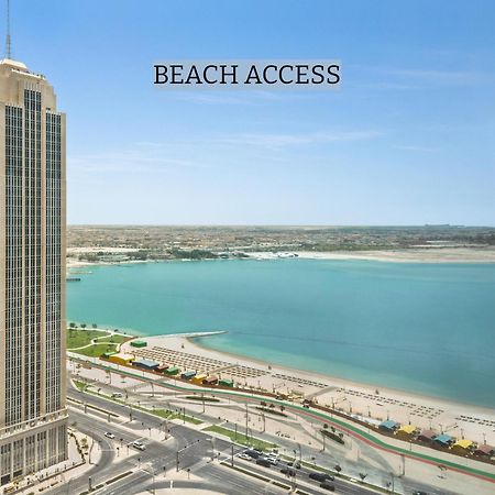 Wyndham Grand Doha West Bay Beach Ngoại thất bức ảnh Beach access